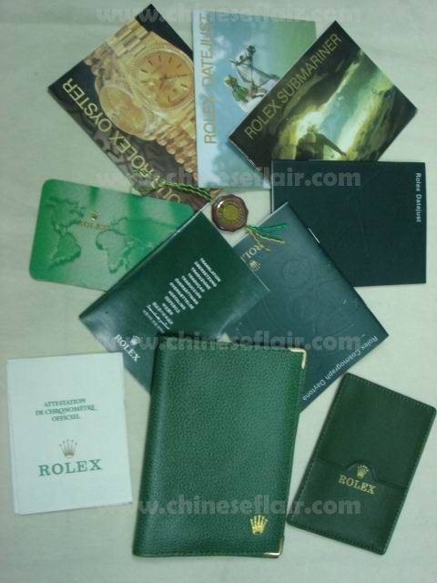 Rolex Deluxe booklet set